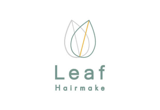 Leaf Hair make様　ロゴ